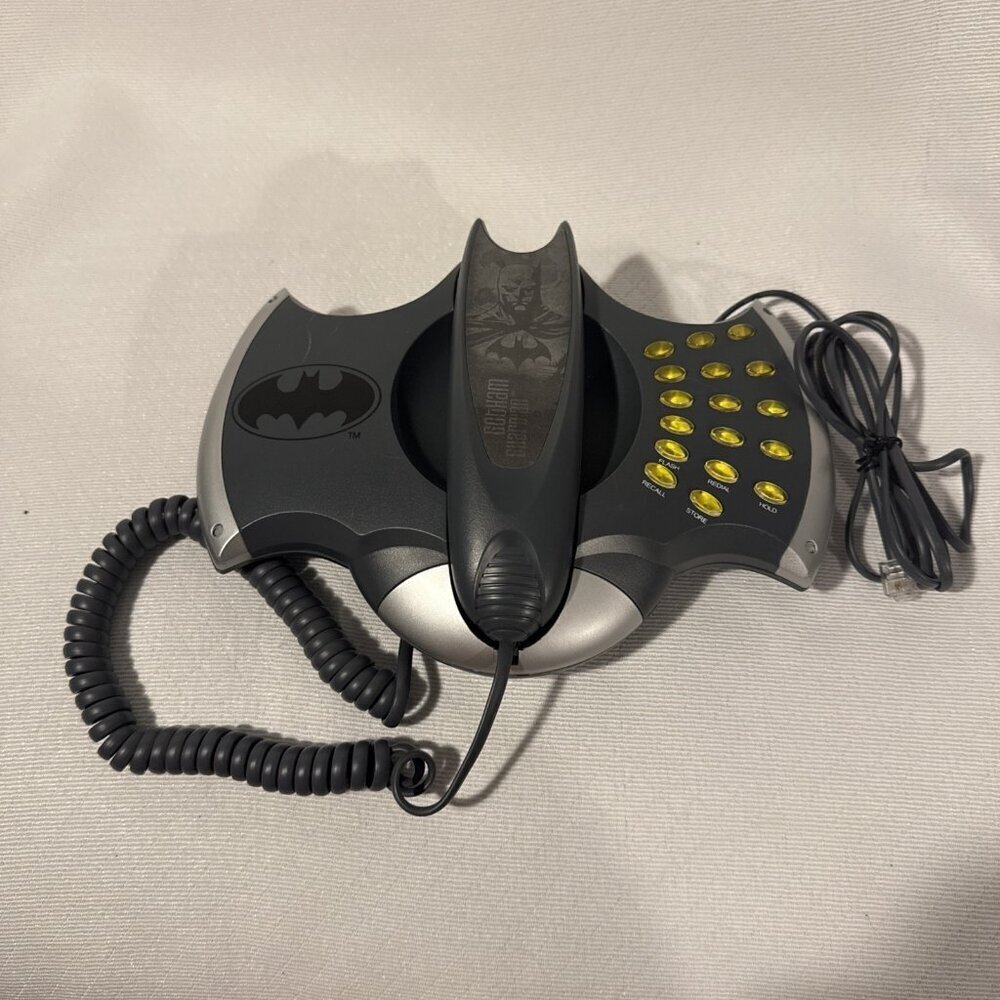 Batman Telephone-Model KSM6013-2005-Tone or Pulse Dial-Desk or Wall Mount-VTG